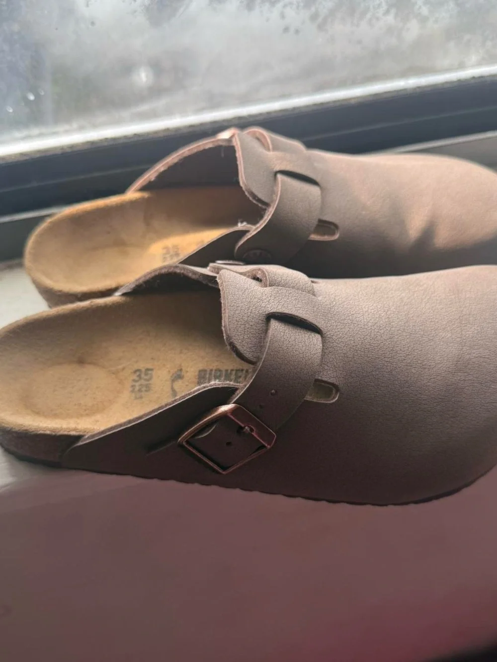 Birkenstock Kids Brown Clog Sandals